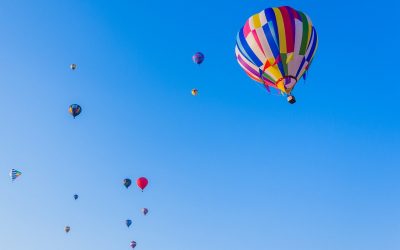 Romantische Ballonfahrten